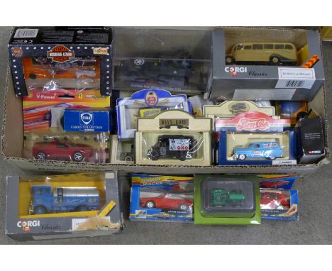 Corgi and other die-cast model vehicles, boxed