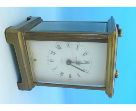 A Bayard 8 day carriage clock, height 11cm