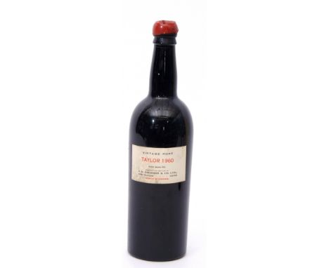 Taylor's 1960 vintage Port