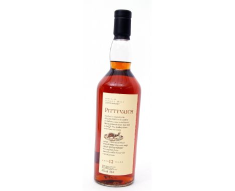 Pittyvaich (Flora and Fauna) 12yo Speyside Single Malt Scotch Whisky, 43% vol, 70cl