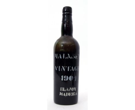 Blandy's Malmsey Madeira vintage 1901 1 bottle