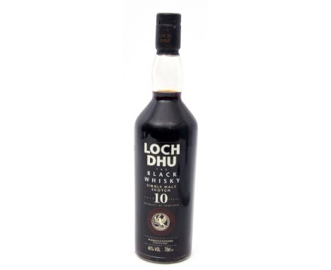 Loch Dhu "The Black Whisky" Single Malt Scotch Whisky, 10yo, 40% vol, 70cl