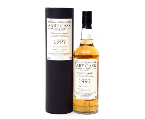 Bunnahabhain "Mouth of the river" Islay Single Malt Scotch Whisky (The Queen of the Moorlands Rare Cask Committee bottling ed