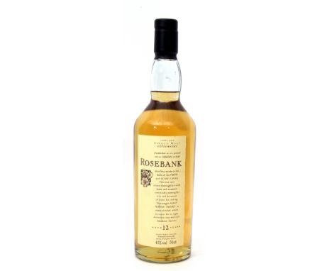 Rosebank (Flora and Fauna) Lowland Single Malt Scotch Whisky, 12yo, 43% vol, 70cl