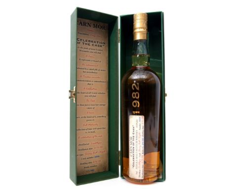 Linlithgow Carn Mor "Celebration of the Cask" Single Malt Scotch Whisky, Refill sherry butt, distilled 6/10/82, bottle number