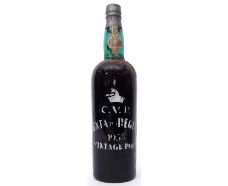 CVP Quinta de Regente vintage Port 1955 or 56 (unclear), 1 bottle