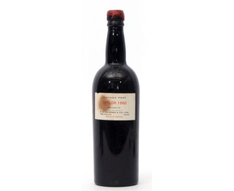 Taylor's 1960 vintage Port