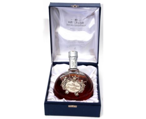 Whyte &amp; Mackay 12yo blended Scotch Whisky, 1981 Royal Wedding commemorative edition, plush lined presentation box  