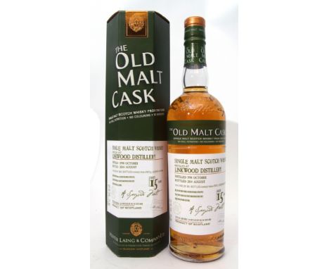 Linkwood Single Malt Scotch Whisky, 15yo, distilled October 1998, bottled August 2014 "Hunter Laing &amp; Co", 700ml, 50% vol