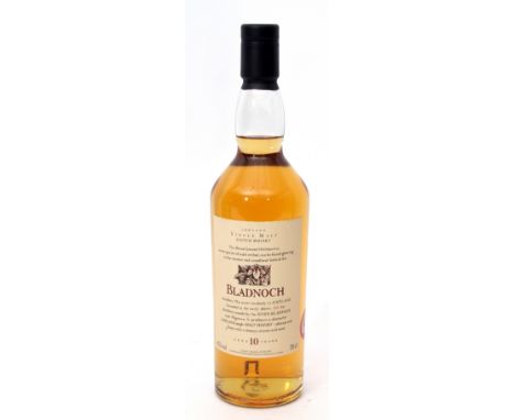 Bladnoch Lowland Single Malt Scotch Whisky (Flora and Fauna), 10yo, 43% vol, 70cl