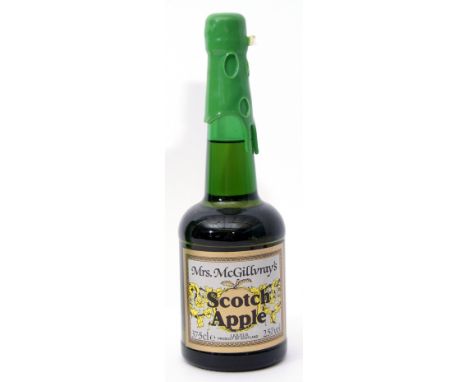 Mrs McGillivray's Scotch Apple (made for a limited time in the 1980s), 1 bottle  