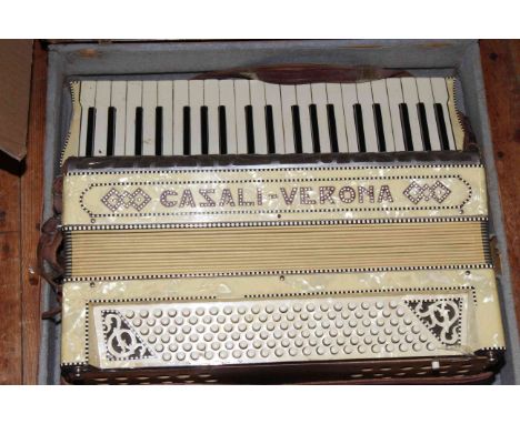 Casali Verona piano accordion, cased