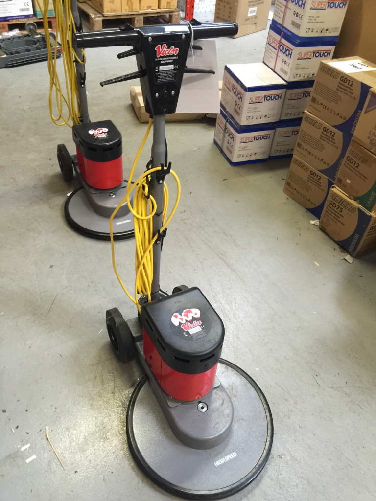 Victor Floor Maintenance Floor Polisher Serial No 1411HX1026 (Please