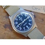 1 Very Rare Genuine British Army, unissued Gulf War CWC quartz wrist watch