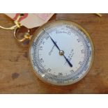 World War II British Army Compensated Barometer & Altimeter by TA Reynolds Son & Wardale Ltd