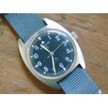 Ultra Rare Unissued Genuine British Army, 1973 mechanical wind up Hamilton wrist watch
