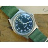 1 Very Rare Genuine British Army, Gulf War CWC quartz wrist watch
