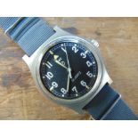 1 Genuine British Army Unissued CWC (Fat Boy/Fat Case) quartz wrist watch