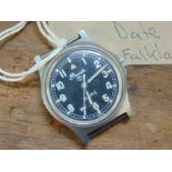 1 x Very Rare Genuine British Army, Precista (Fat Boy/Fat Case) quartz wrist watch