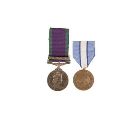 CSM NORTHERN IRELAND & UN CYPRUS to 23933743 Pte D Bratt LI Bratt served with the Light Infantry in Northern Ireland and the 