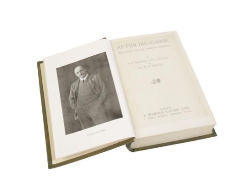 MEIKLE R.S. 'AFTER BIG GAME' with folding map, circa 1918, and Wallace, Frank 'Stalks Abroad' 1908