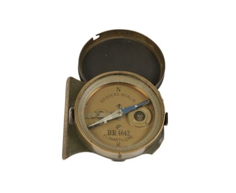 GREAT WAR GERMAN ARTILLERY COMPASS.
