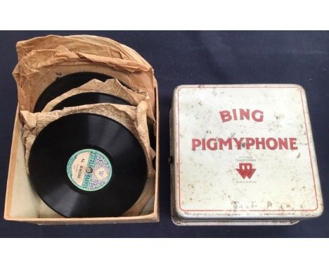 A Bing Pigmyphone toy record player