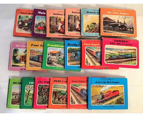 Thomas the Tank Engine Books by Rev. W. Awdry, some first editions.&nbsp;