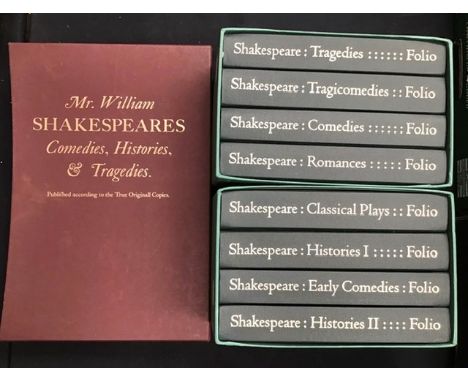 Shakespeare, William. The First Folio, second edition, London: W. W. Norton &amp; Company, 1996, together with the Complete P