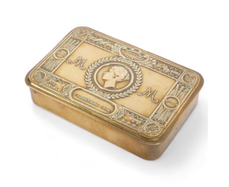 A First World War Period Queen Mary Christmas tin 