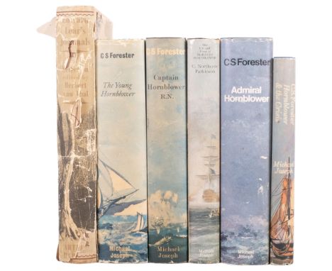 A group of first edition Hornblower books, by C S Forester 