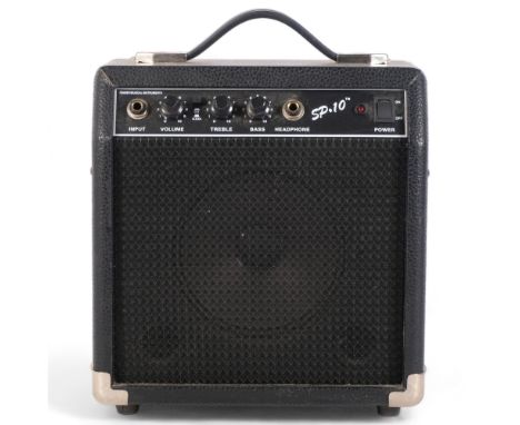 A Fender SP.10 22 watt guitar amplifier, serial no. CAXNH09F00617 