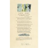 Louis le Brocquy HRHA (1916-2012) LOVE DUET, FROM THE PLAY GOD'S GENTRY BY DONAGH MACDONAGH, 1951