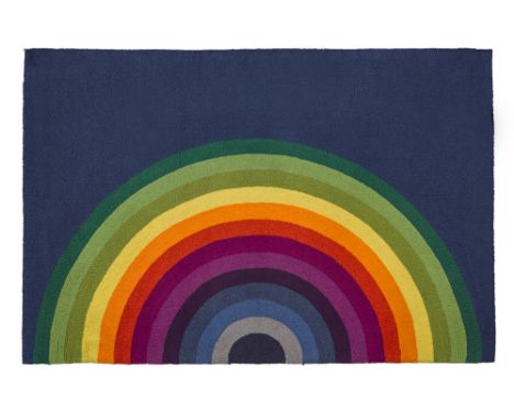 Patrick Scott HRHA (1921-2014) RAINBOW RUG NO. 8, c.1979 tapestry with V'soske label on reverse 47 x 71in. (119.38 x 180.34cm
