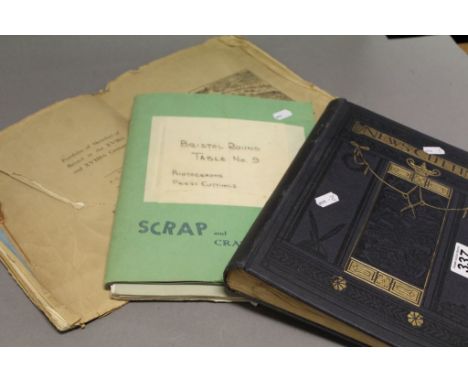 Collection of vintage ephemera to include Round Table, Bristol area