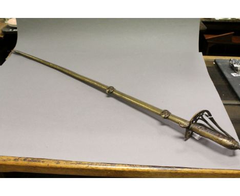 Victorian British Officers sword with scabbard