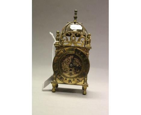 Vintage brass Smiths bracket type clock