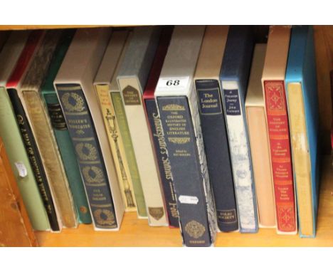 Collection of Fifteen Assorted Folio Books in Slip Cases including The London Journal