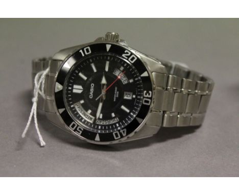 Gents stainless steel Casio divers watch cal.5045