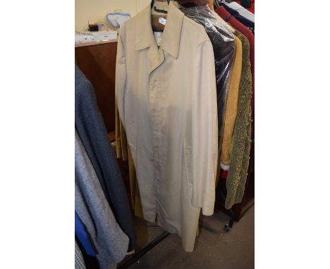 A gentleman's Aquascutum single breasted overcoat