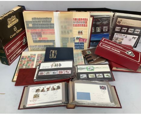 Single owner general collection, comprising Royal Mail Mint Stamp packs and FDC's in five various ring-binders, GB 1841-1922 