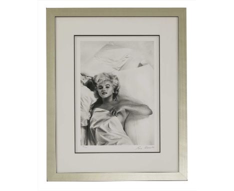 EVE ARNOLD (American, 1912-2012)MARILYN MONROEGiclee print, signed and numbered 18/495, with certificate attached to the reve