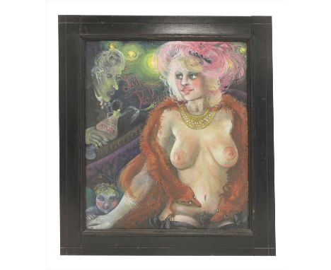 *GABRIEL SUMMERS (b.1962) METROPOLITAN VENUS Signed, inscribed and dated 1992 on the reverse, oil on canvas 71 x 61cm Exhibit