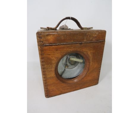 Vintage Pigeon racing clock, automatic timing clock Co.