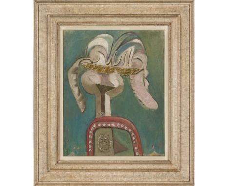  CERI RICHARDS (BRITISH 1903–1971) COSTERWOMAN, 1939 signed, titled and dated to stretcher, oil on canvas 51.5cm x 41cm (20 ¼