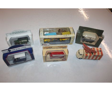 Various boxed die-cast and other model vehicles