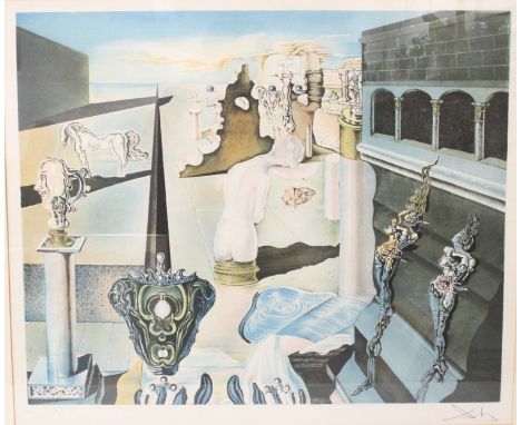 Salvador Dali (1904-1989) - The Invisible Man, lithograph printed in colours, signed and numbered '113/300' in pencil to the 