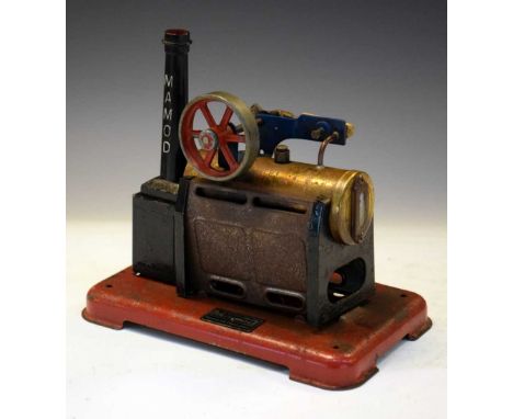 Mamod stationary steam engine, 20cm x 19cm high 