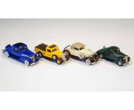 Brooklin Models - Three boxed 1/43 scale precision model diecast vehicles comprising; BRK 16Z 1935 Dodge Pick-Up, BRK.4 1937 