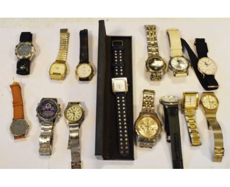 Quantity of fashion watches to include; Ricardo, Sekonda, Casio Quartz, X-Pose, Scene, DKNY, Citron, Denacci, etc.